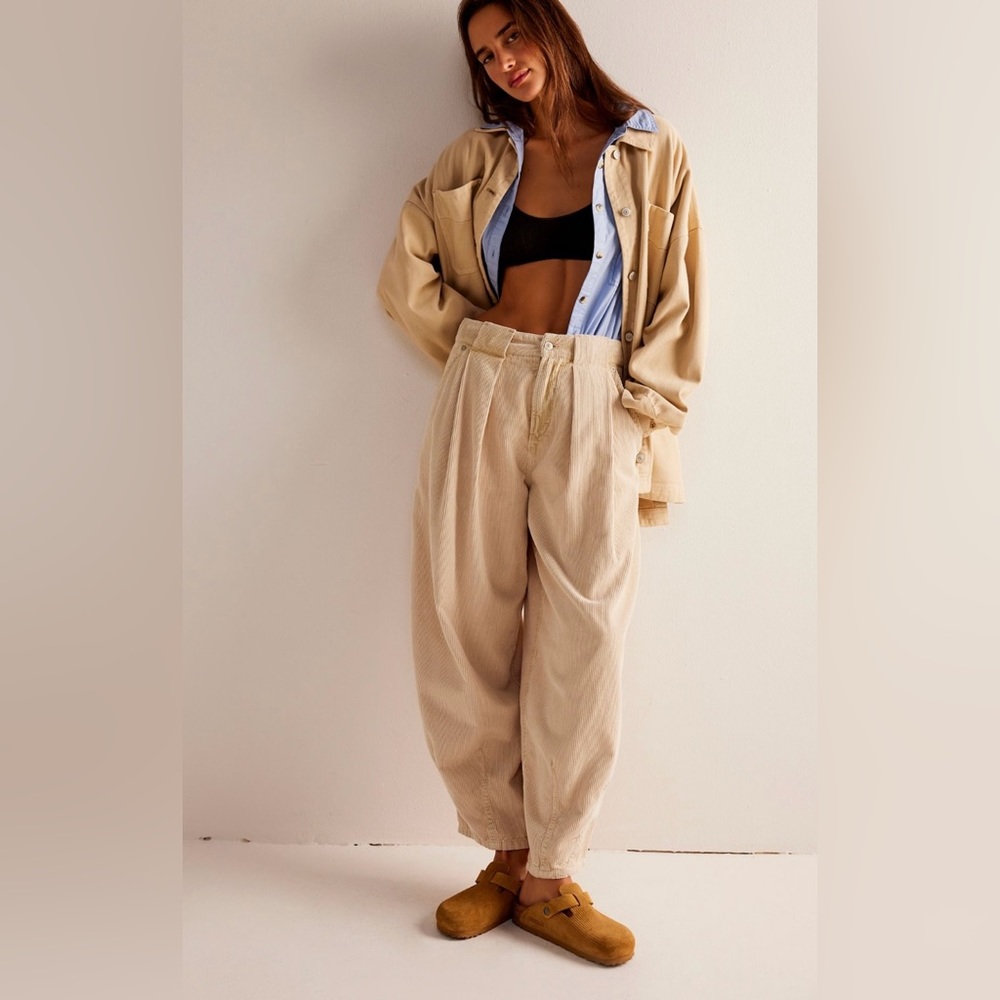 We The Free Linden Cord Balloon Jeans